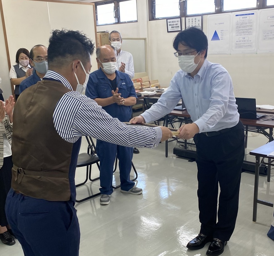 永年勤続表彰式