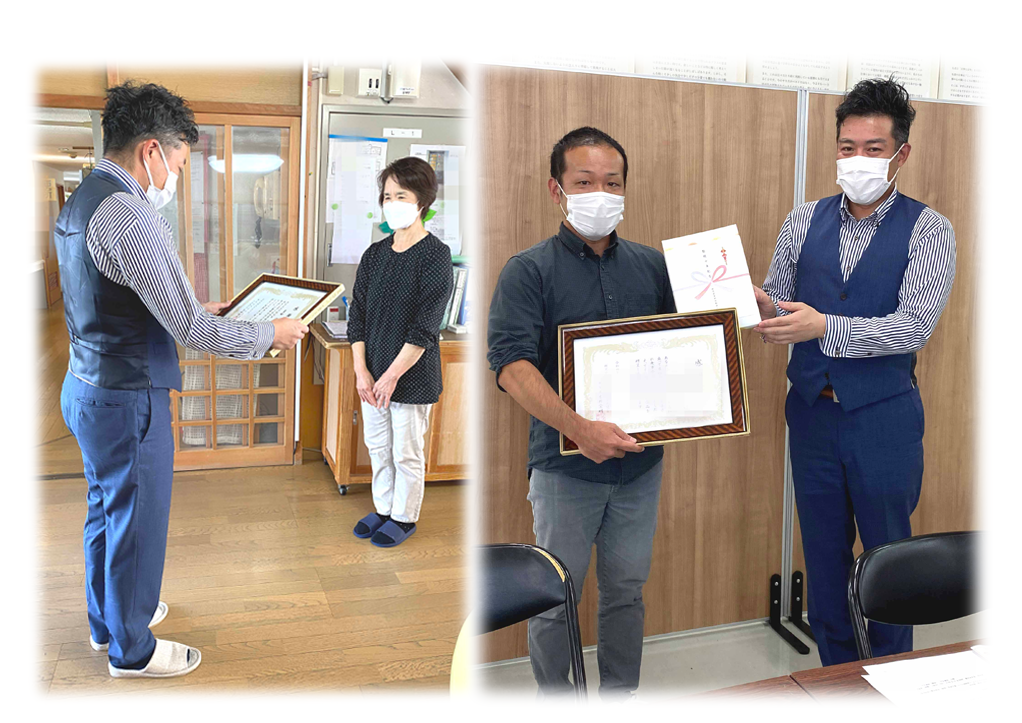 永年勤続表彰式