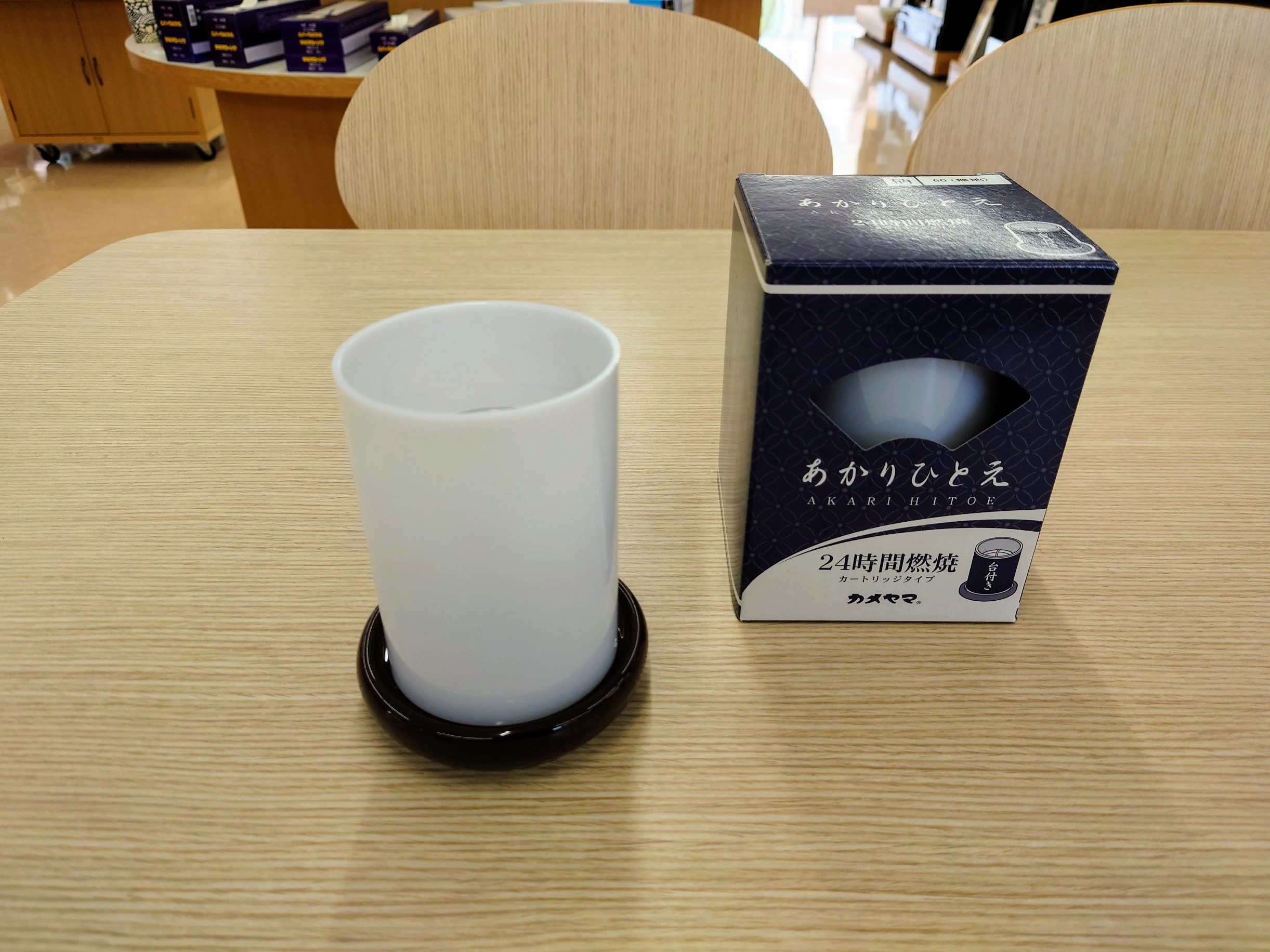 【「あかりひとえ」のご紹介 ~長時間のお祈り・お参りにおすすめ~】