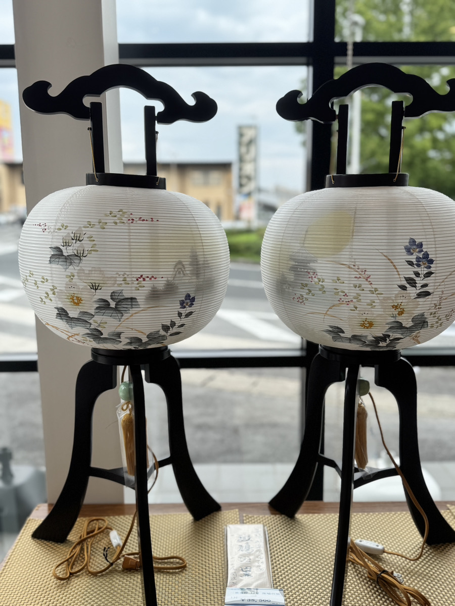 松江店よりお知らせ【盆提灯展示中】